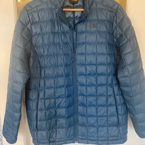 The North Face Blue Quilted Jacket